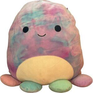 Squishmallows 14" Mary the Rainbow Octopus Plush Stuffed Animal Toy